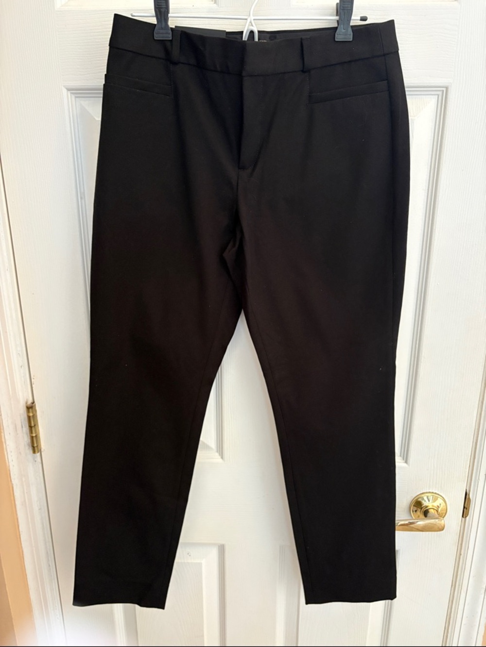 Banana Republic women’s NWT Black Dress Pants - Size 6R - curvy Sloan style